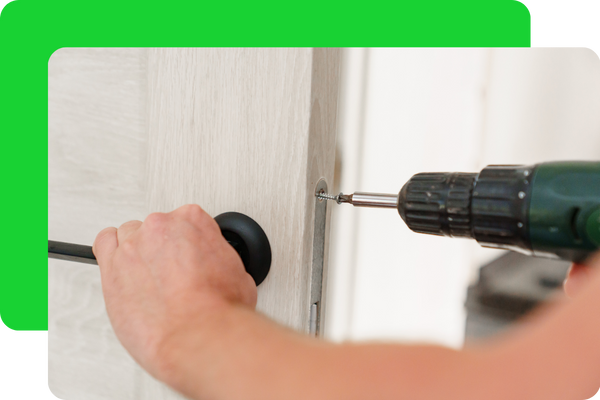 Secure residential doors with advanced locking mechanisms