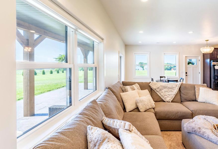 Beautiful double-hung windows showcasing versatile style and elegant home design