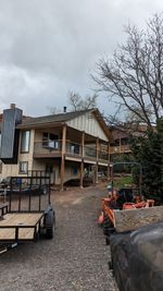 Completed siding and deck project