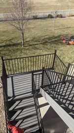 Completed siding and deck project