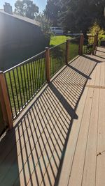 Completed siding and deck project