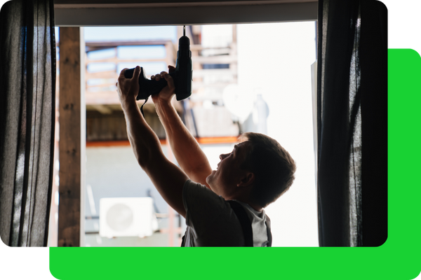 Professional door installation process