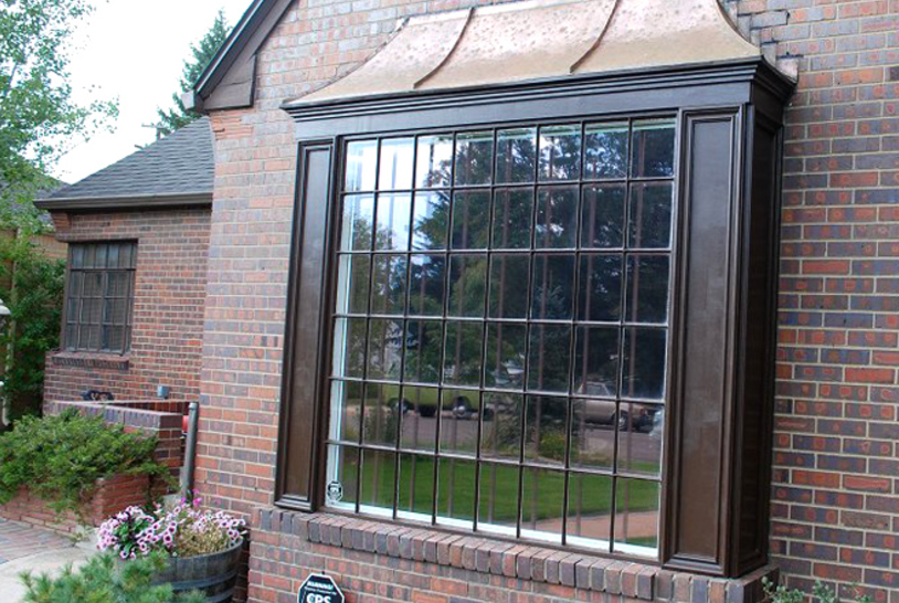 Large picture window showcasing panoramic views and bright natural light